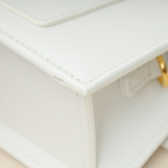 Jacquemus White Les Classiques The Bambino Bag-Jacquemus-THE CLOSET
