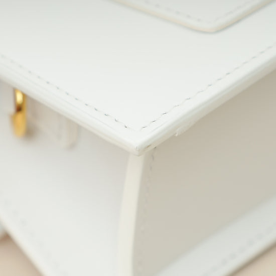 Jacquemus White Les Classiques The Bambino Bag-Jacquemus-THE CLOSET