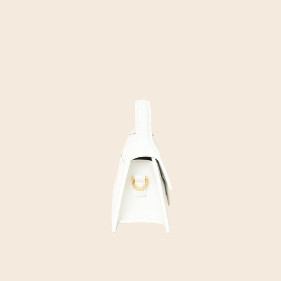 Jacquemus White Les Classiques The Bambino Bag-Jacquemus-THE CLOSET