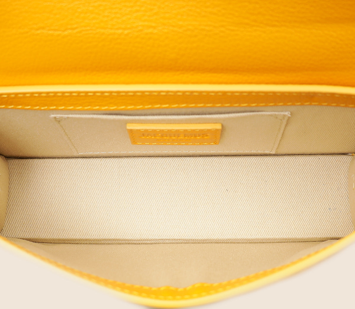 Jacquemus Yellow Orange The Long Chiquito Bag-Jacquemus-THE CLOSET