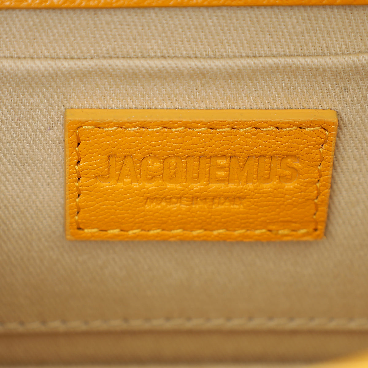 Jacquemus Yellow Orange The Long Chiquito Bag-Jacquemus-THE CLOSET