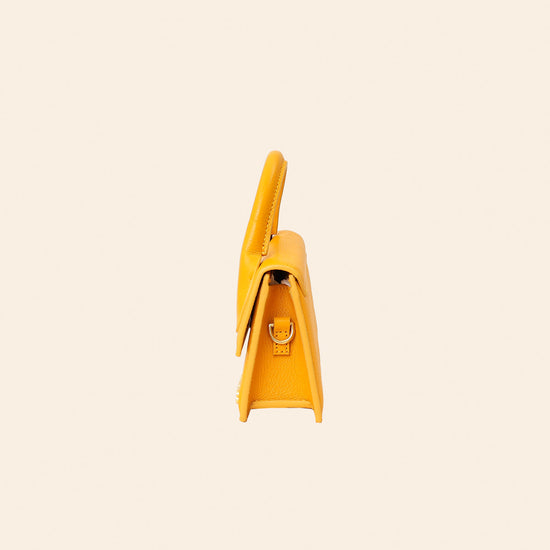 Jacquemus Yellow Orange The Long Chiquito Bag-Jacquemus-THE CLOSET