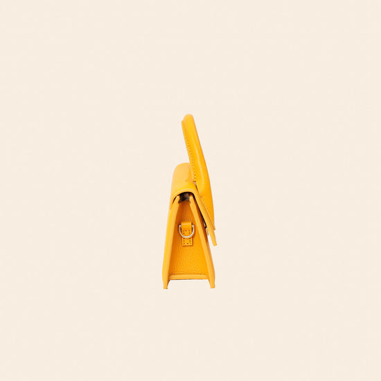 Jacquemus Yellow Orange The Long Chiquito Bag-Jacquemus-THE CLOSET