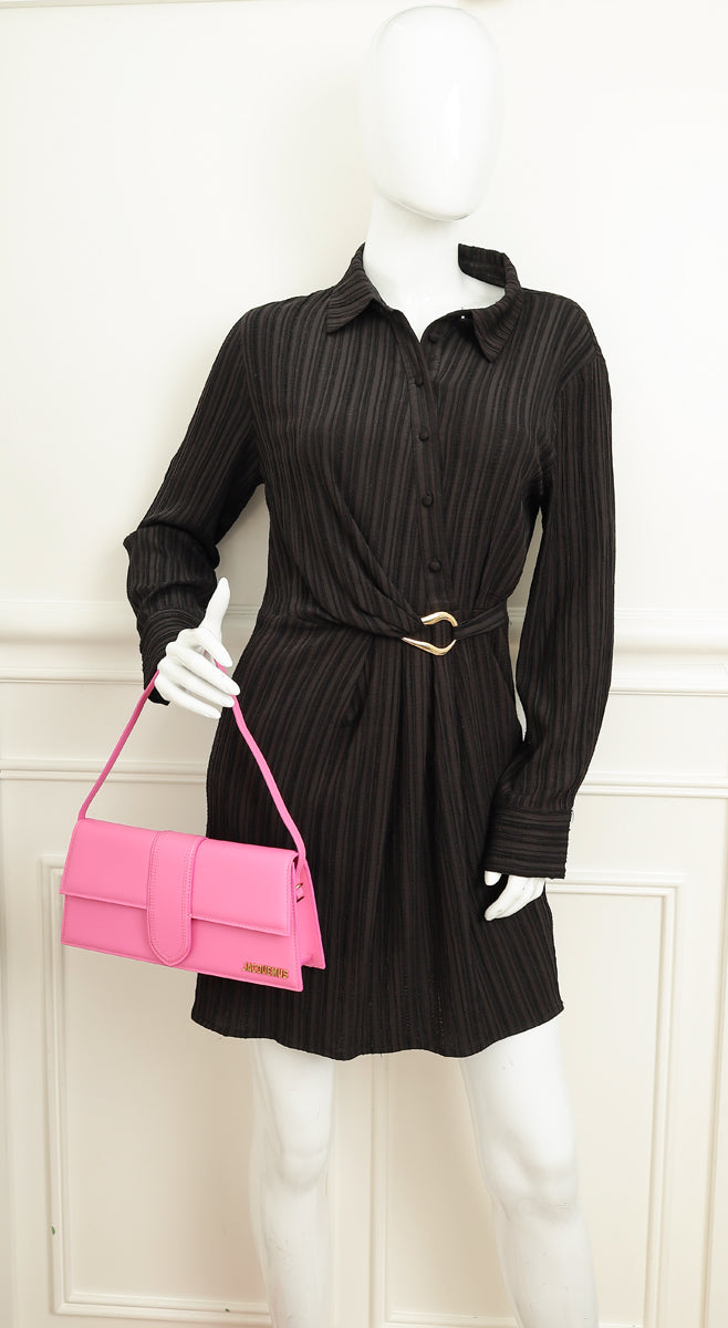 Jacquemus Pink Les Classiques The Long Bambino Bag-Jacquemus-THE CLOSET