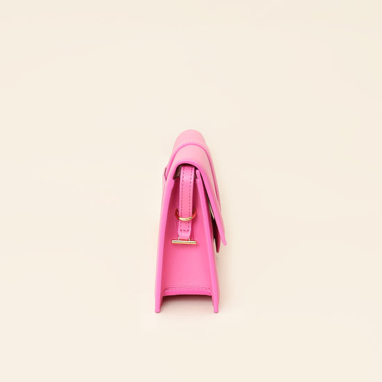 Jacquemus Pink Les Classiques The Long Bambino Bag-Jacquemus-THE CLOSET