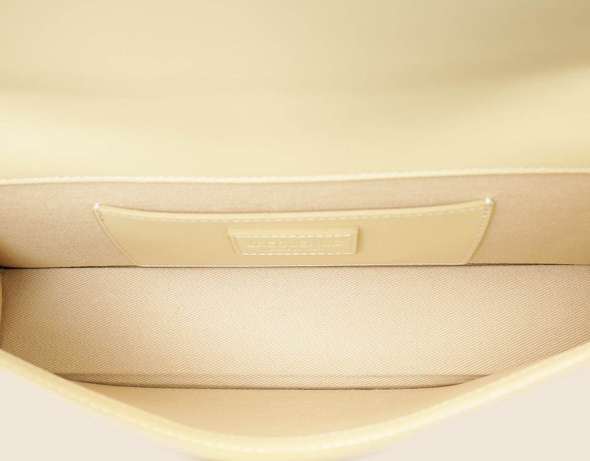 Jacquemus Ivory Les Classiques The Long Bambino Bag-Jacquemus-THE CLOSET