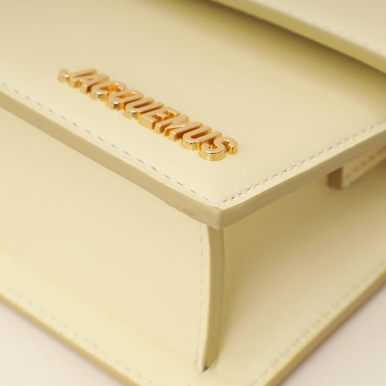 Jacquemus Ivory Les Classiques The Long Bambino Bag-Jacquemus-THE CLOSET