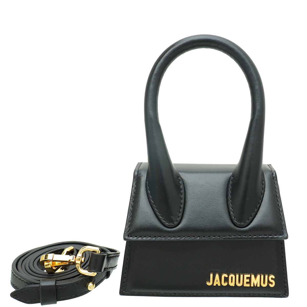 Jacquemus Black Le Chiquito Les Classiques Bag-Jacquemus-THE CLOSET