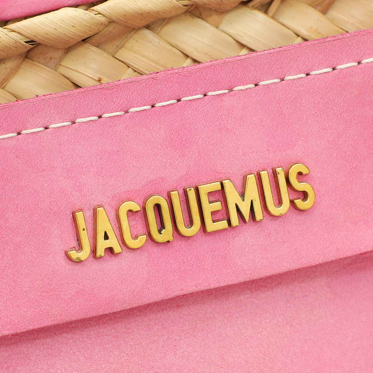 Jacquemus Bicolor Le Panier Soli Basket Bag