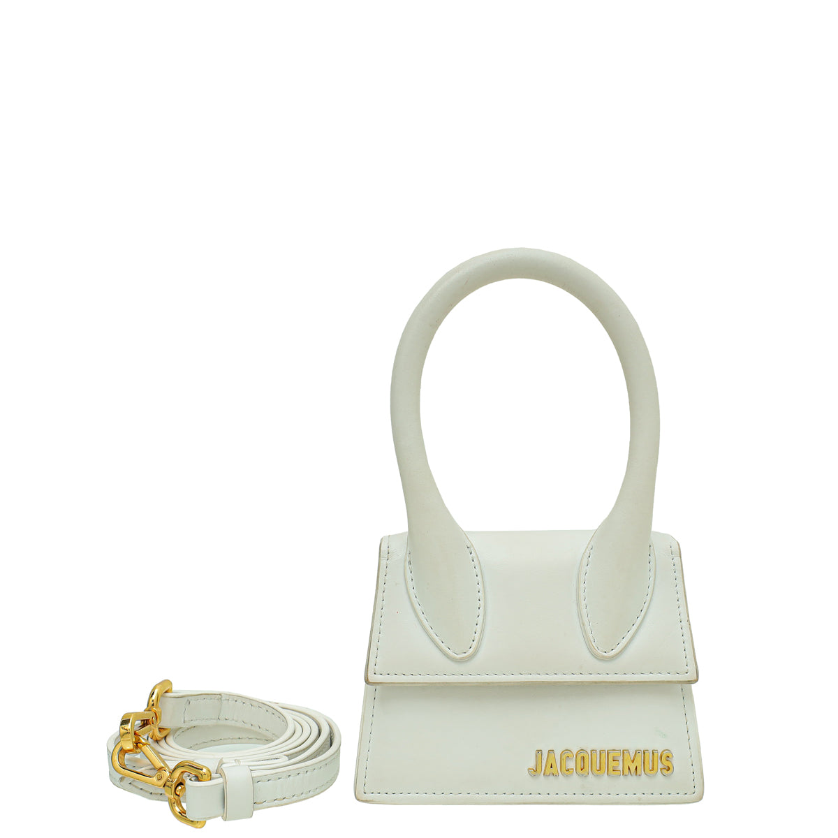 Jacquemus White Le Chiquito Les Classiques Bag