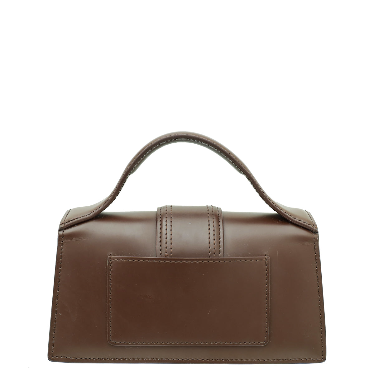 Jacquemus Chocolate Le Bambino Le Chouchou Small Flap Bag