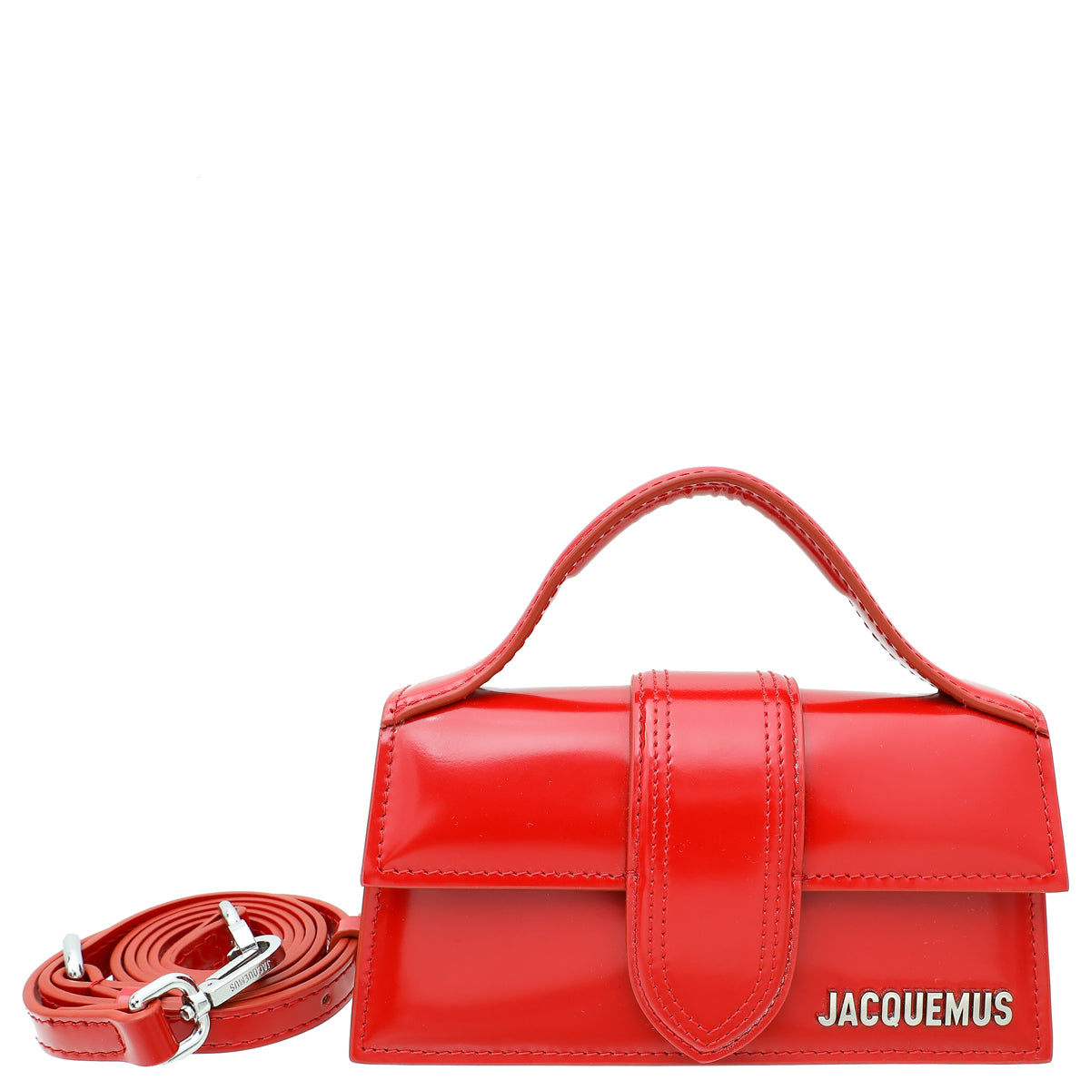 Jacquemus Red Le Bambino Le Chouchou Small Flap Bag-Jacquemus-THE CLOSET