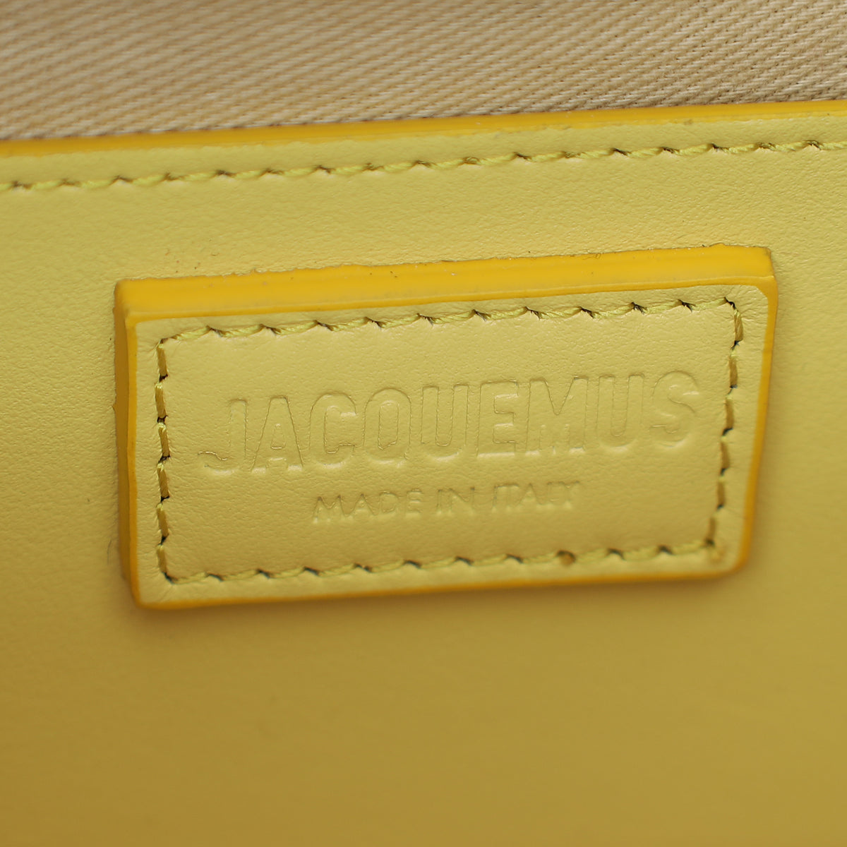 Jacquemus Yellow Ombre Le Grand Bambino Bag – THE CLOSET