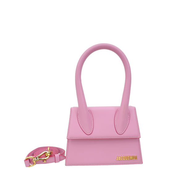 Jacquemus Pink Le Chiquito Moyen Bag