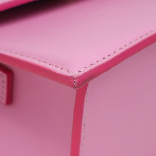 Jacquemus Pink Le Chiquito Moyen Bag