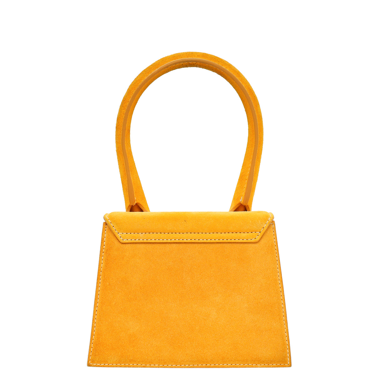 Jacquemus Yellow Suede Le Chiquito Moyen Bag-Jacquemus-THE CLOSET
