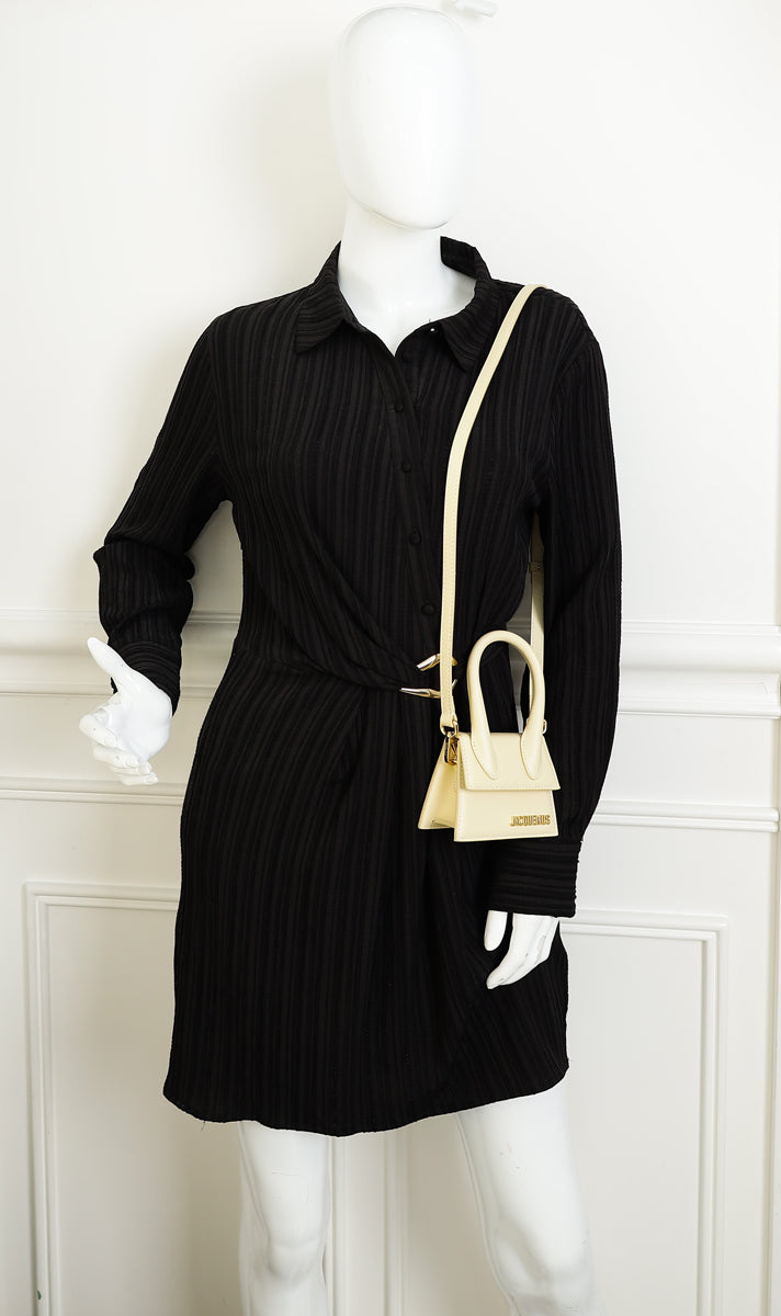 Jacquemus Ivory The Chiquito Les Classiques Mini Bag