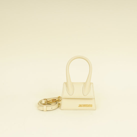 Jacquemus Ivory The Chiquito Les Classiques Mini Bag
