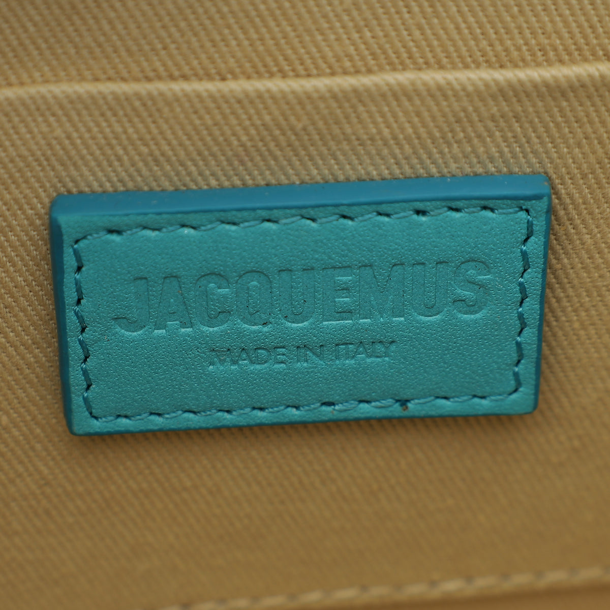 Jacquemus Blue Le Chiquito Moyen Bag