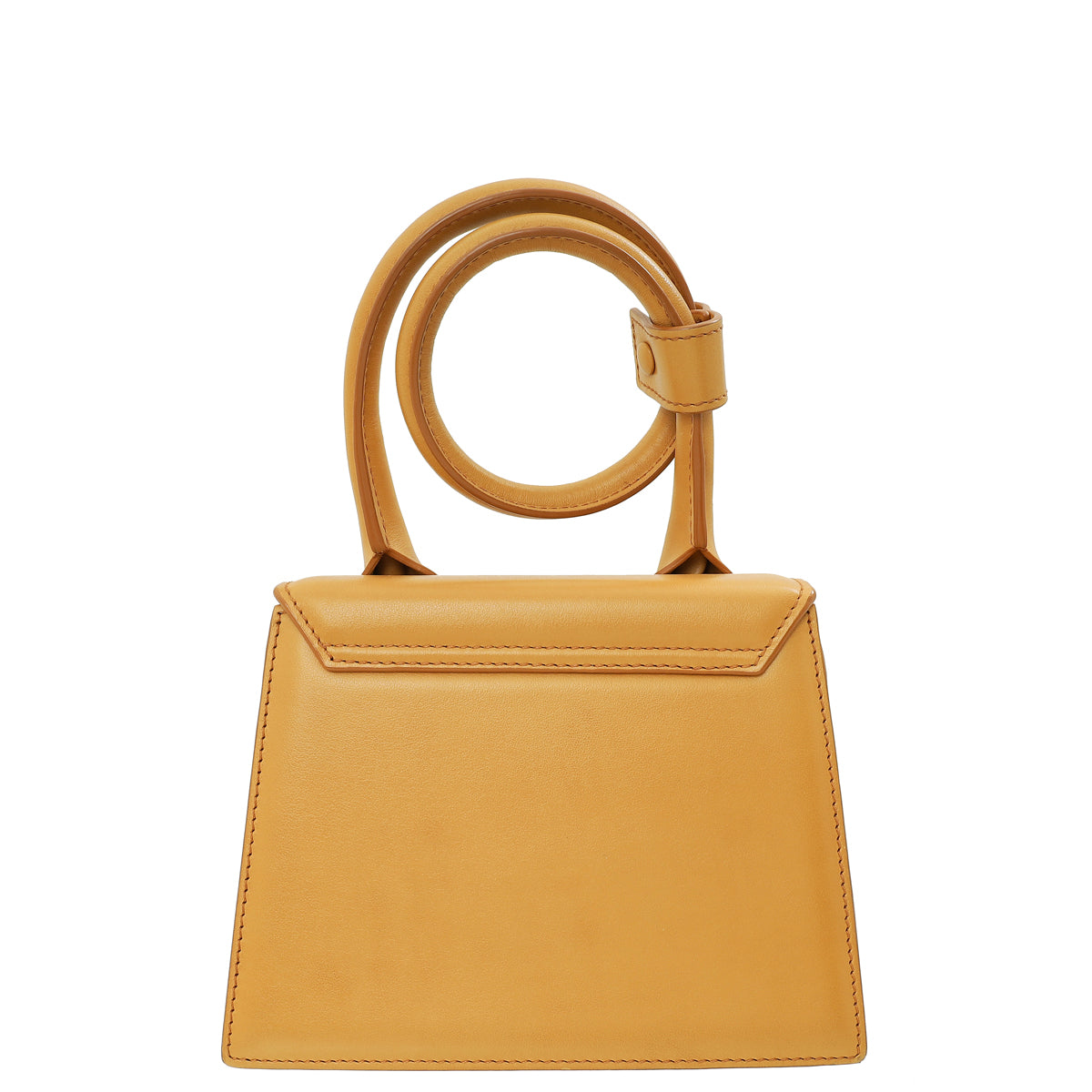 Jacquemus Tan Le Chiquito Noeud Les Classiques Coiled Handle Bag