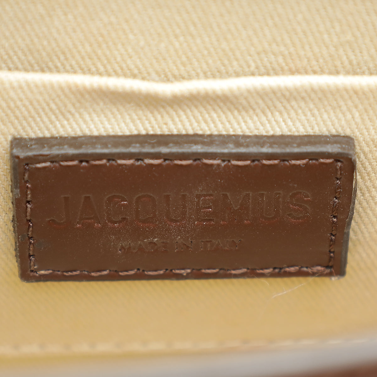 Jacquemus Chocolate Le Chiquito Moyen Bag