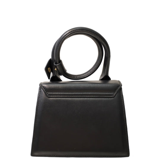 Jacquemus Black Le Chiquito Noeud Bag