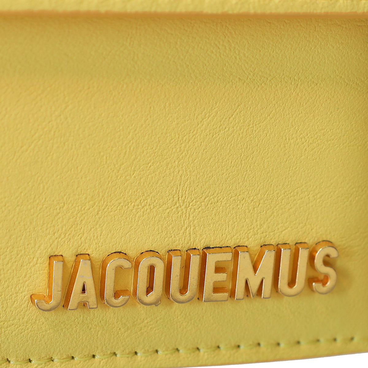 Jacquemus Yellow The Large Bambino Les Classiques Bag