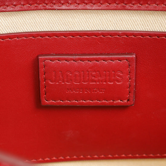 Jacquemus Dark Red Le Bambino Long Shoulder Bag