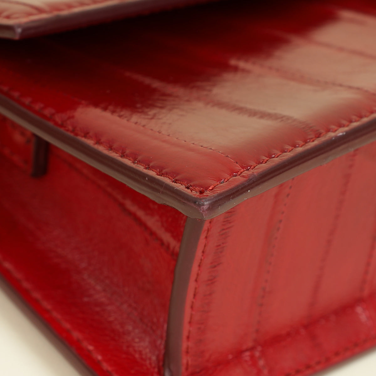 Jacquemus Dark Red Le Bambino Long Shoulder Bag