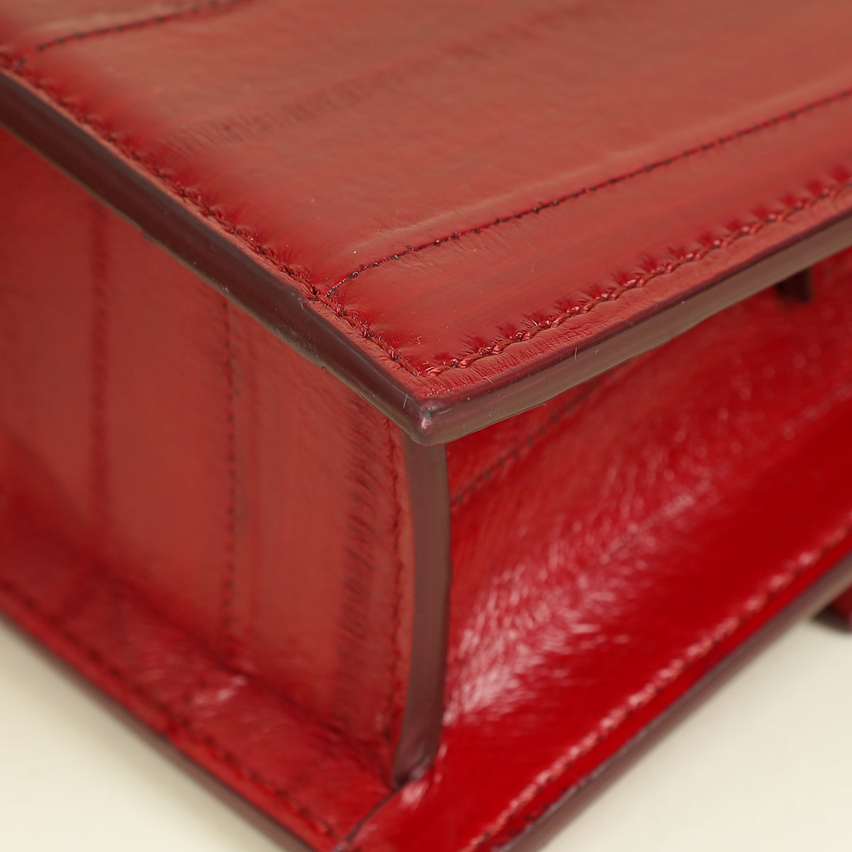 Jacquemus Dark Red Le Bambino Long Shoulder Bag