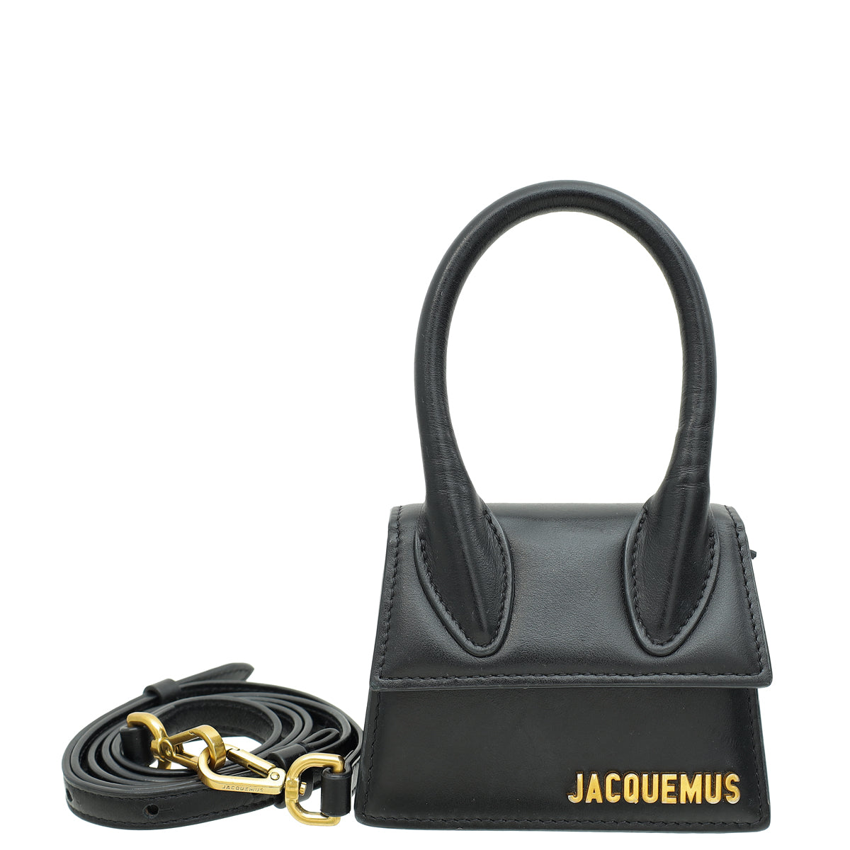 Jacquemus Black Le Chiquito Mini Bag-Jacquemus-THE CLOSET