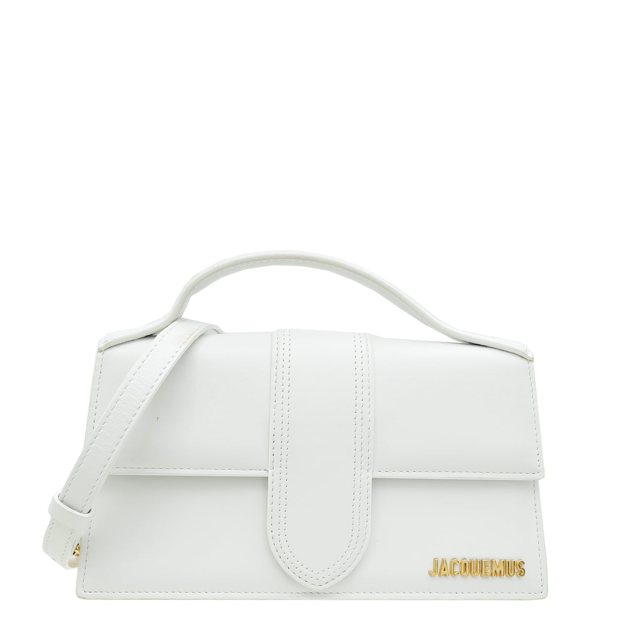 Jacquemus White Le Grand Bambino Bag-Jacquemus-THE CLOSET