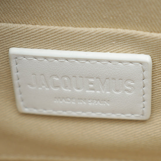 Load image into Gallery viewer, Jacquemus White Le Chiquito Noeud Bag
