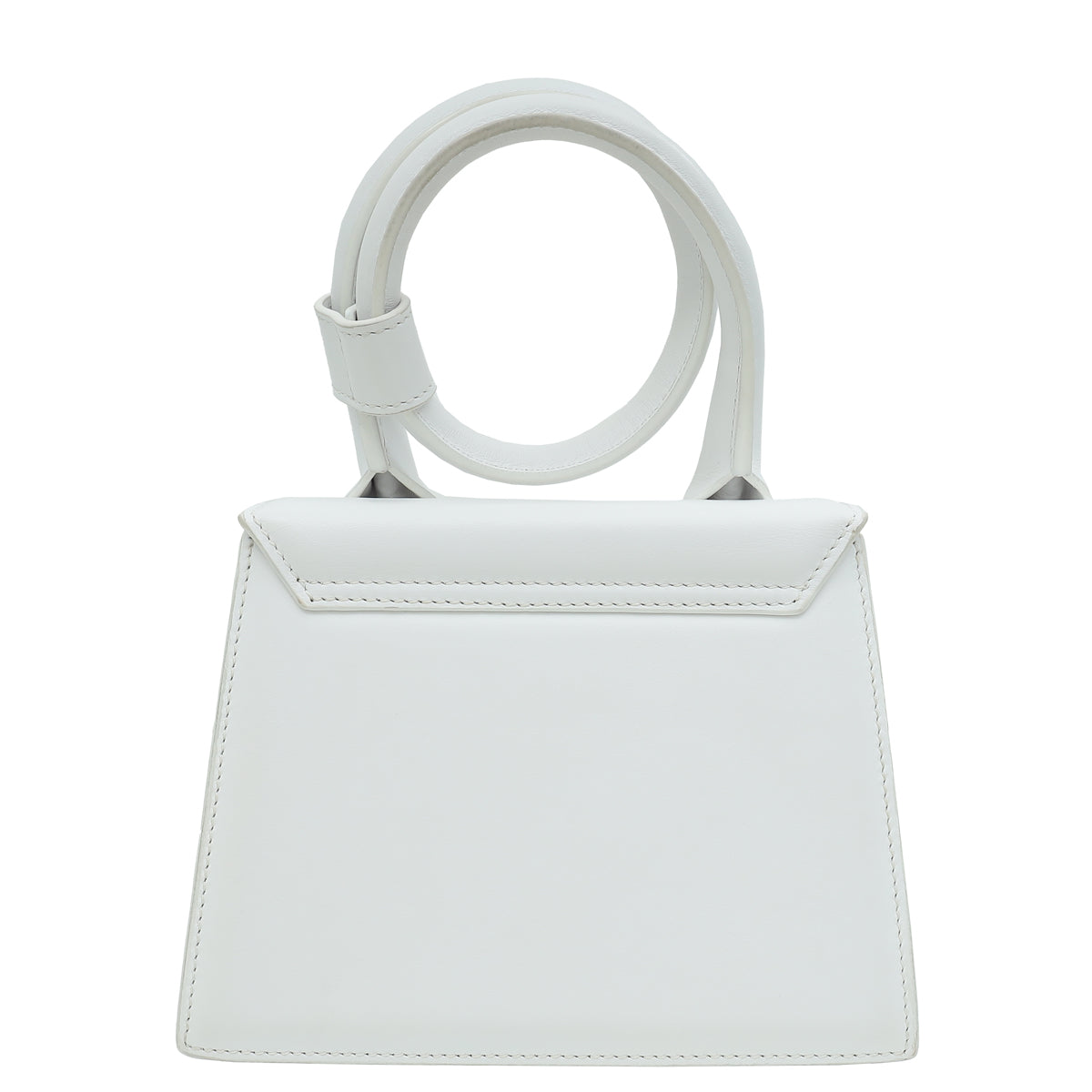 Jacquemus White Le Chiquito Noeud Bag-Jacquemus-THE CLOSET