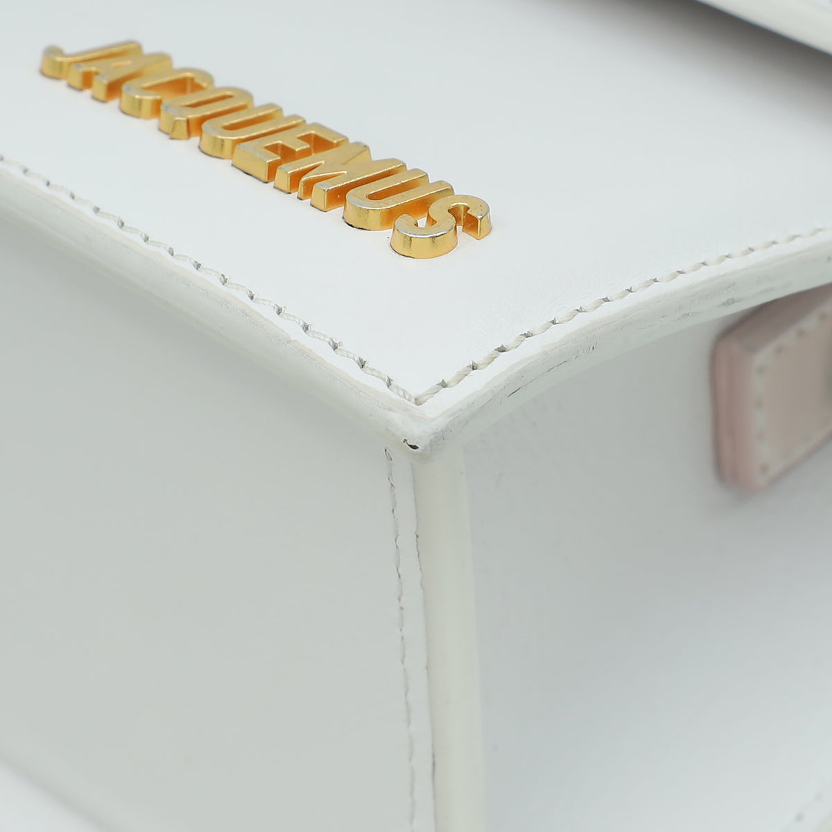 Jacquemus White Le Chiquito Noeud Bag