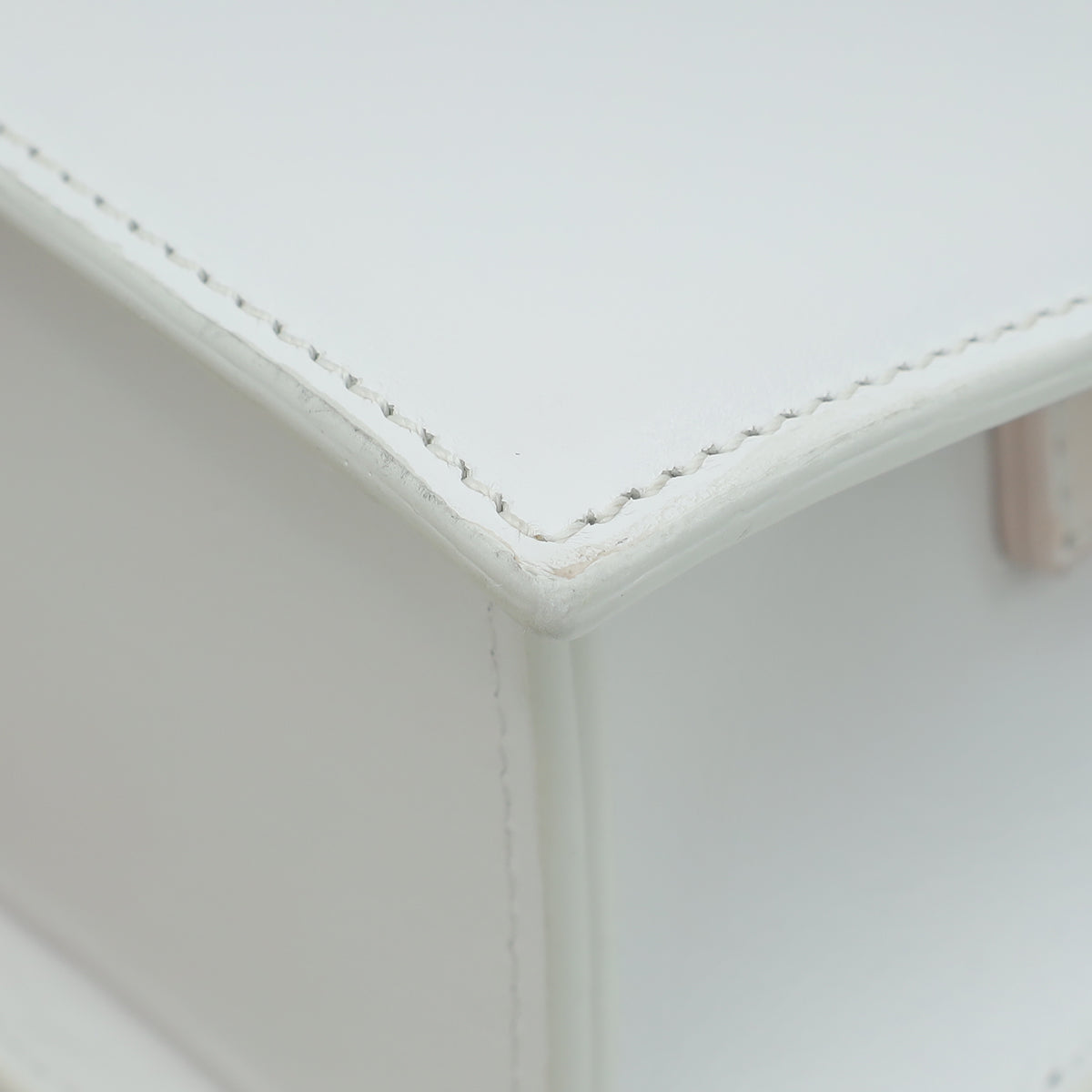 Jacquemus White Le Chiquito Noeud Bag