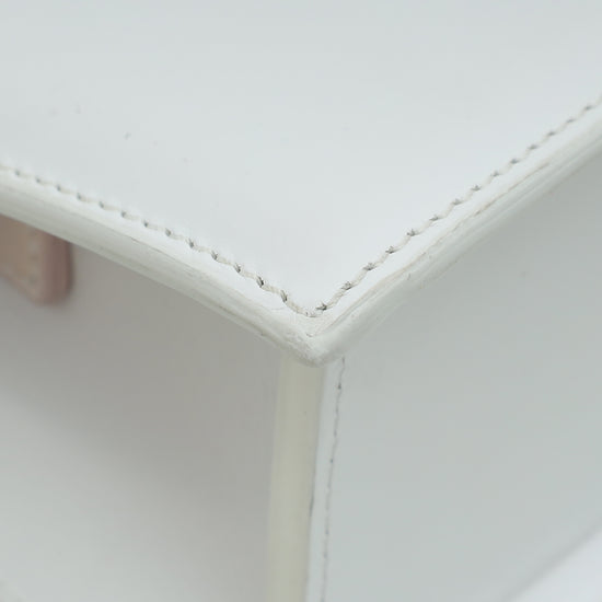 Load image into Gallery viewer, Jacquemus White Le Chiquito Noeud Bag
