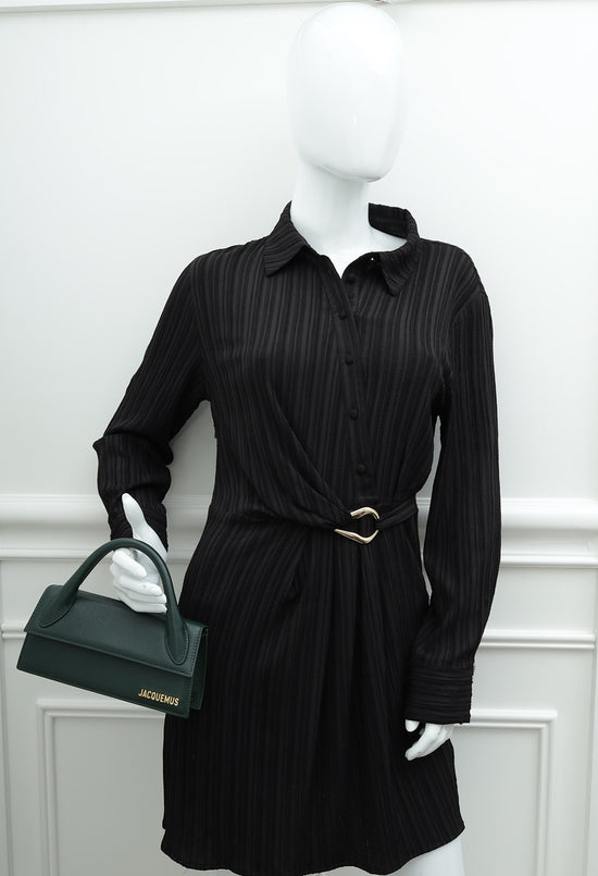 Load image into Gallery viewer, Jacquemus Green Le Chiquito Long Bag
