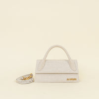 Jacquemus Light Greige The Long Chiquito Bag