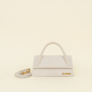 Jacquemus Light Greige The Long Chiquito Bag