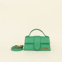 Jacquemus Green Les Classiques The Bambino Bag