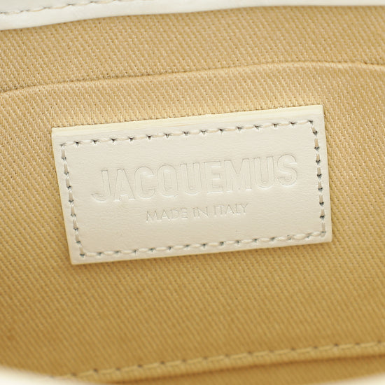 Jacquemus White The Long Chiquito Bag-Jacquemus-THE CLOSET