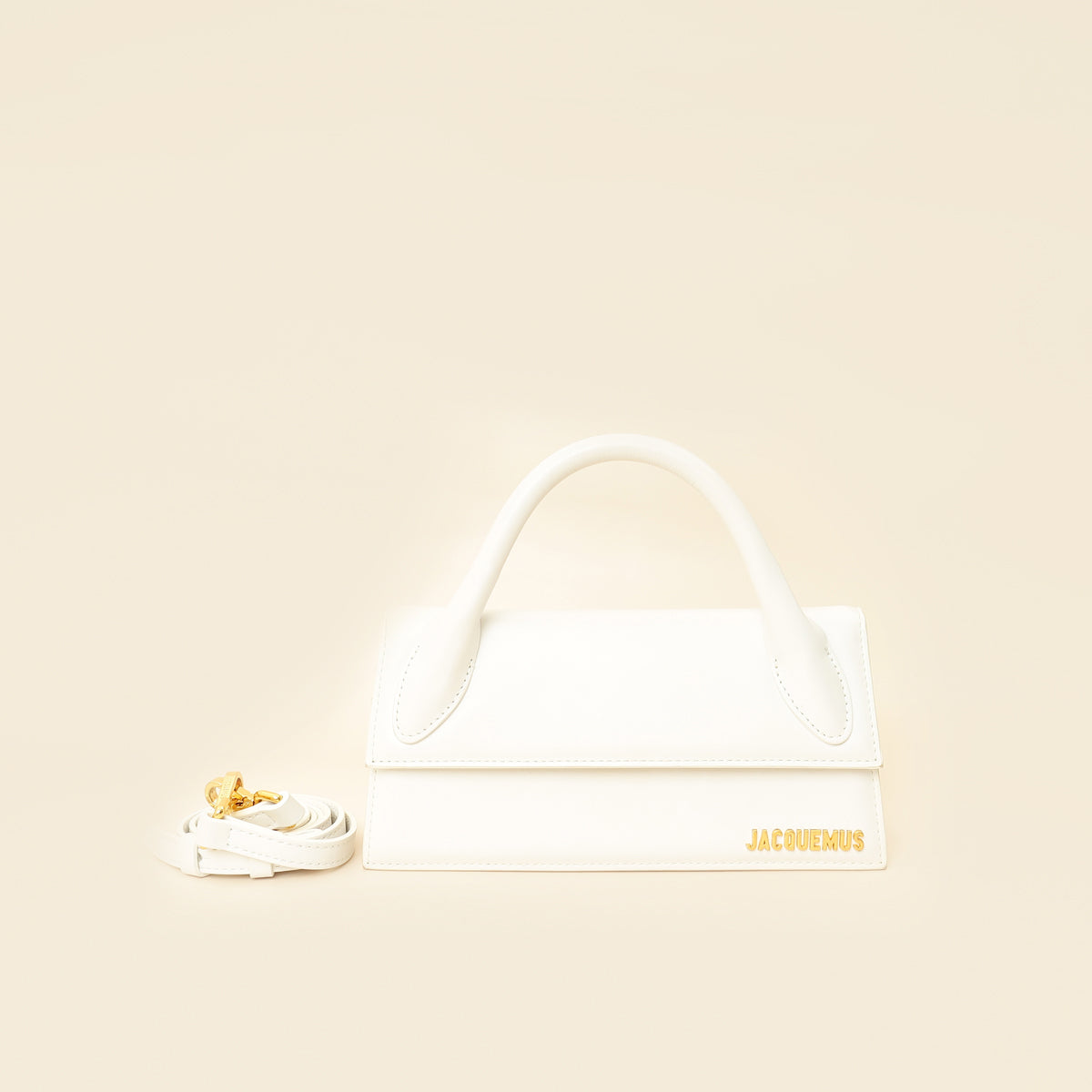 Jacquemus White The Long Chiquito Bag