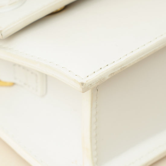 Jacquemus White The Long Chiquito Bag-Jacquemus-THE CLOSET