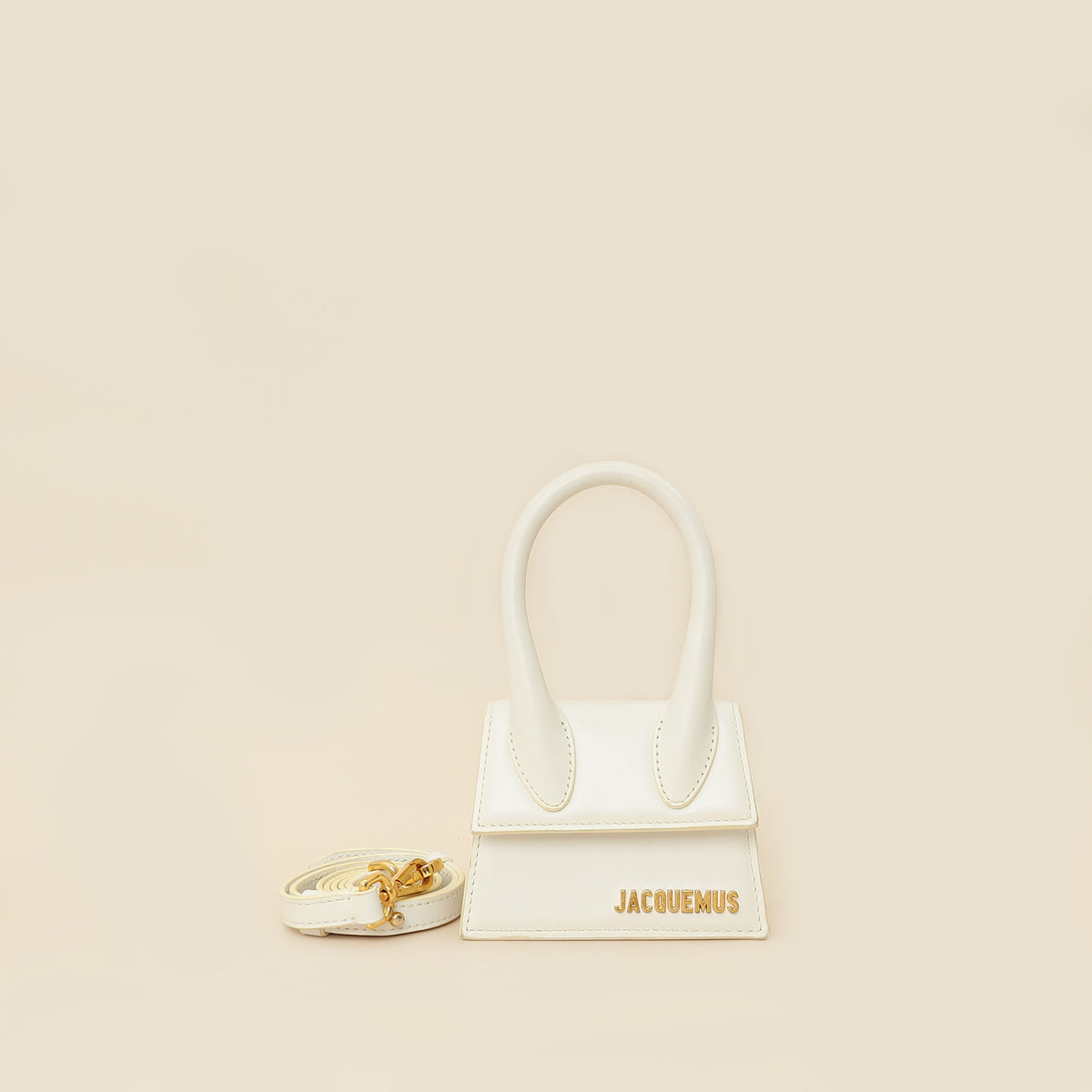 Jacquemus White Le Chiquito Mini Bag-Jacquemus-THE CLOSET