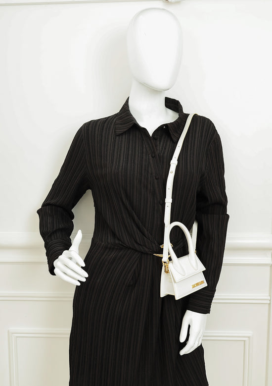 Jacquemus White Le Chiquito Mini Bag-Jacquemus-THE CLOSET