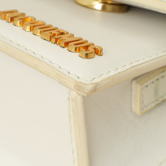 Jacquemus White Le Chiquito Mini Bag-Jacquemus-THE CLOSET