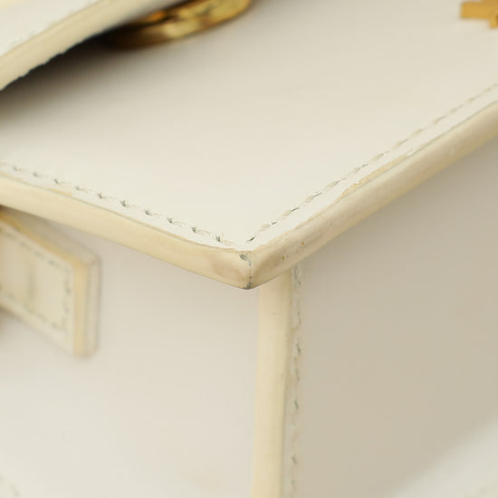 Jacquemus White Le Chiquito Mini Bag-Jacquemus-THE CLOSET