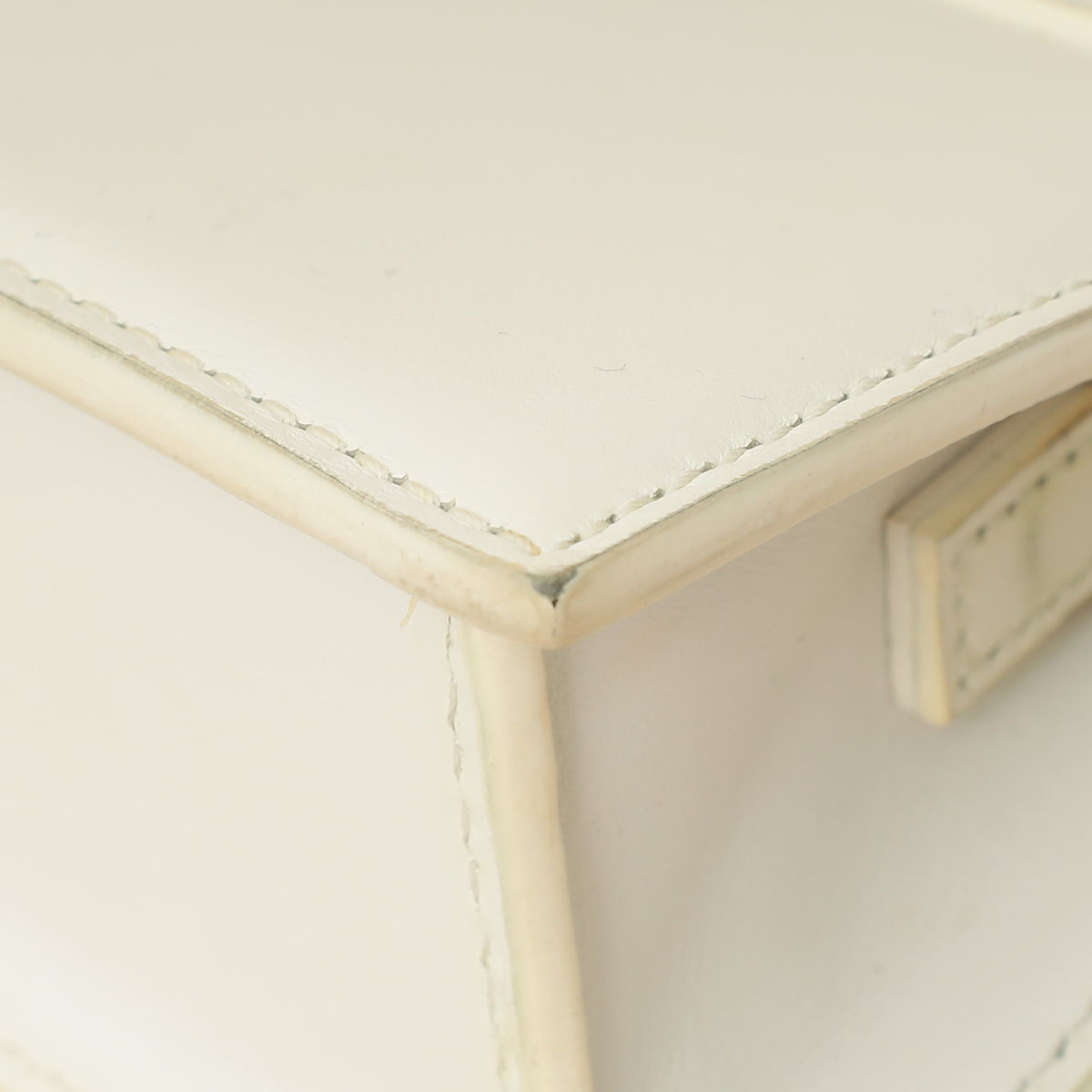 Jacquemus White Le Chiquito Mini Bag-Jacquemus-THE CLOSET