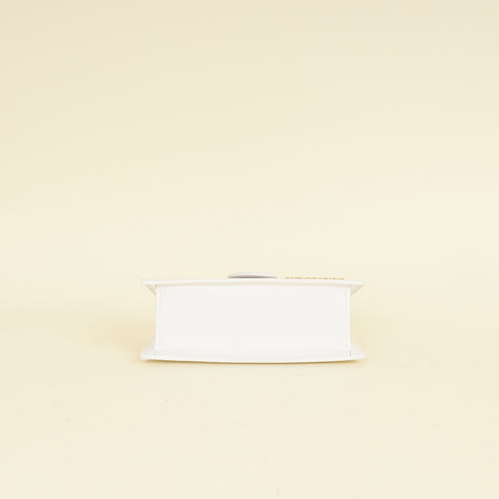 Jacquemus White The Bambino Les Classiques Bag